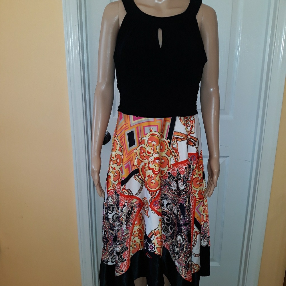 Joseph Ribkoff scarf dress